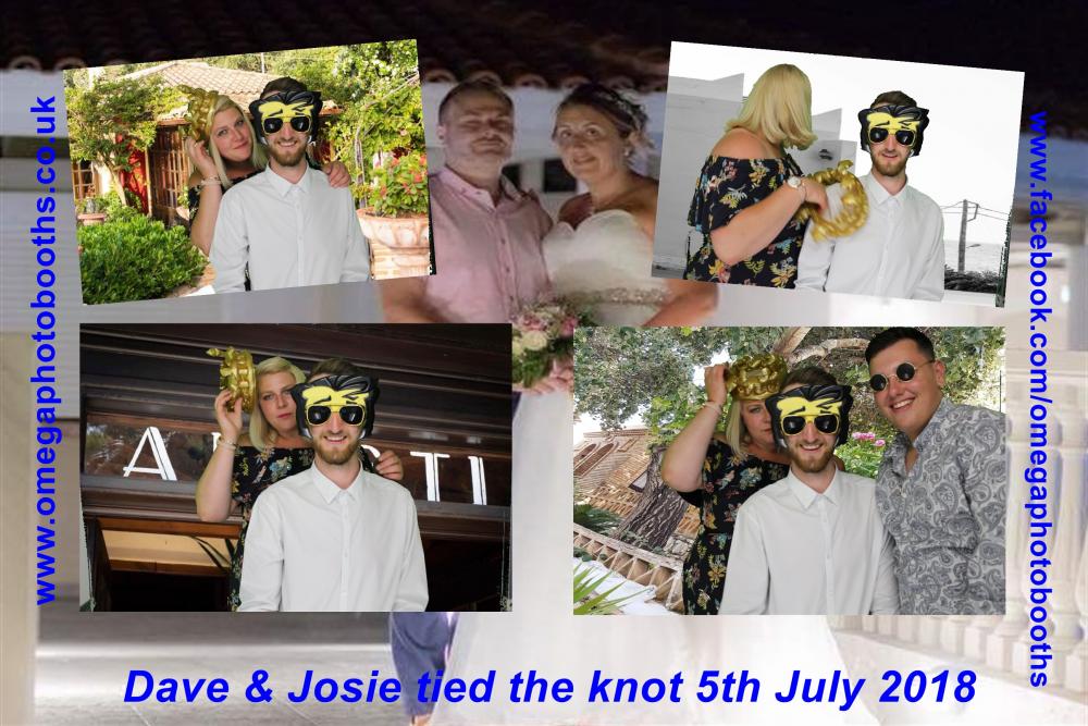Josie & Dave's wedding  | View more photos from the event at gallery.omegaphotobooths.co.uk/u/Omega-Photobooths/Josie-Daves-wedding